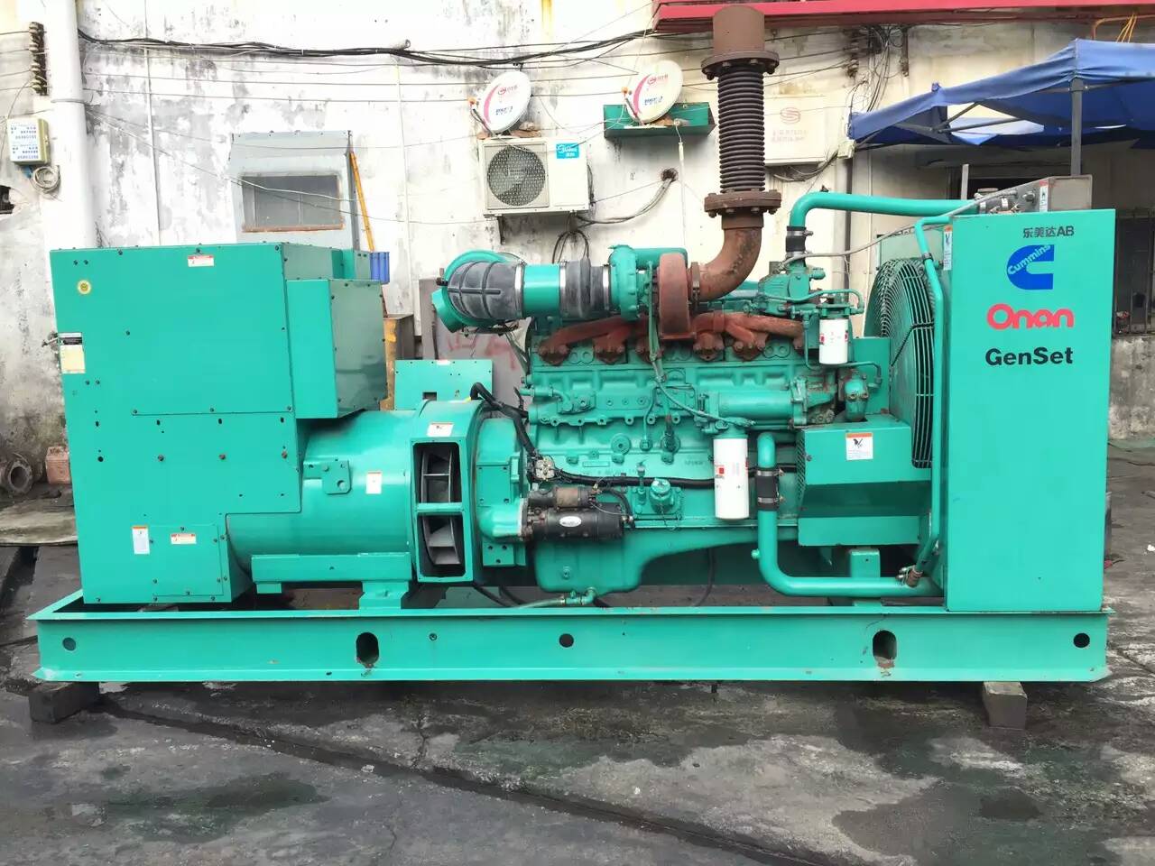 乐亭租赁发电机-柴油发电机不正常冒烟的原因